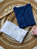Special Sizes Dobby Cotton Kurts - chikankariofficial