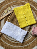 Special Sizes Dobby Cotton Kurts - chikankariofficial