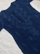 Special Sizes Dobby Cotton Kurts - chikankariofficial