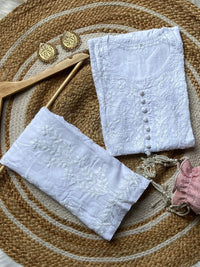 Special Sizes Dobby Cotton Kurts - chikankariofficial