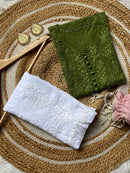 Special Sizes Dobby Cotton Kurts - chikankariofficial