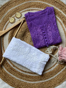 Special Sizes Dobby Cotton Kurts - chikankariofficial