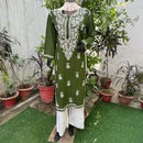 Straight Fir Rayon Kurtas - chikankariofficial