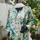 Straight fit rayon kurta - chikankariofficial