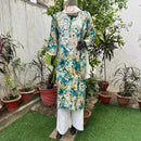 Straight fit rayon kurta - chikankariofficial