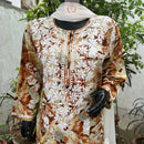 Straight fit rayon kurta - chikankariofficial