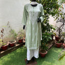 Straight Fit Rayon kurtis - chikankariofficial