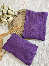 Summer Essential Dyed Chanderi Combo ( Neetu Special ) - chikankariofficial