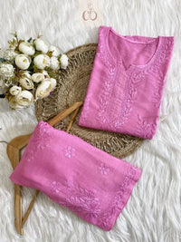 Summer Essential Dyed Chanderi Combo ( Neetu Special ) - chikankariofficial