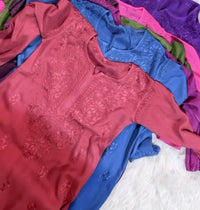 Summer Special premium soft rayon in beautifull colours (best selling kurti) - chikankariofficial