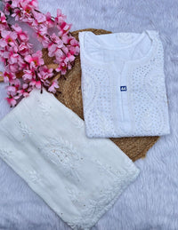 Super Soft Rayon Muqaish Chikankari - chikankariofficial