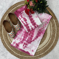 Tie & Dye Ghass patti Hand work Combo - chikankariofficial