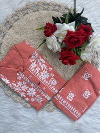 Trending Chikan pant Set - chikankariofficial