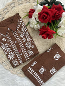 Trending Chikan pant Set - chikankariofficial