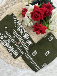 Trending Chikan pant Set - chikankariofficial