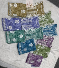 Trending chikankari Mul Gharara set - chikankariofficial