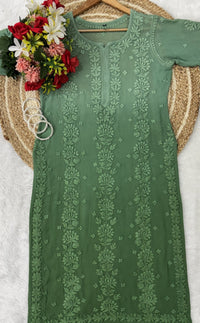 Viscose Chikan 70Gram Anchor Thread worked - chikankariofficial