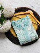 Viscose Circle daman luxe Kurta - chikankariofficial