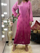 Viscose Finest Quality Worked kurtas.. - chikankariofficial