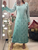 Viscose Finest Quality Worked kurtas.. - chikankariofficial