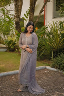 Viscose Premium Set with Muqaish Plazzo - chikankariofficial