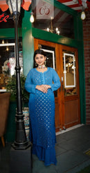 Viscose Ring Jaal Premium Set - chikankariofficial