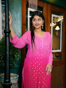 Viscose Ring Jaal Premium Set - chikankariofficial