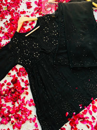 Viscose short top pair - chikankariofficial