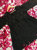 Viscose short top pair - chikankariofficial