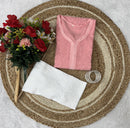 Viscose With Resham work - chikankariofficial