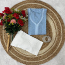 Viscose With Resham work - chikankariofficial