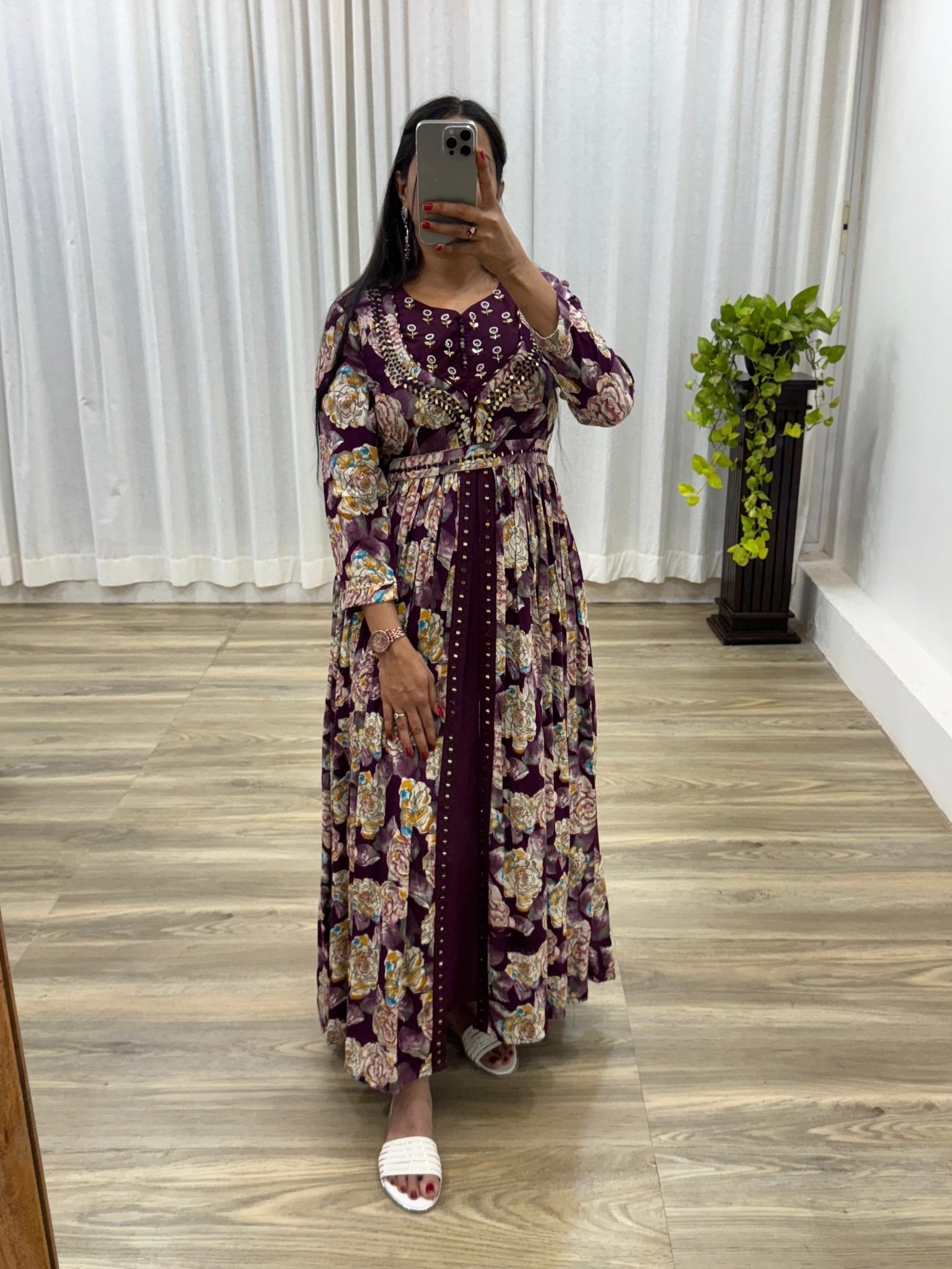 Wear Exquisite hand Embroidered Gown