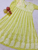 Yok Georgette’ Anarkali - chikankariofficial