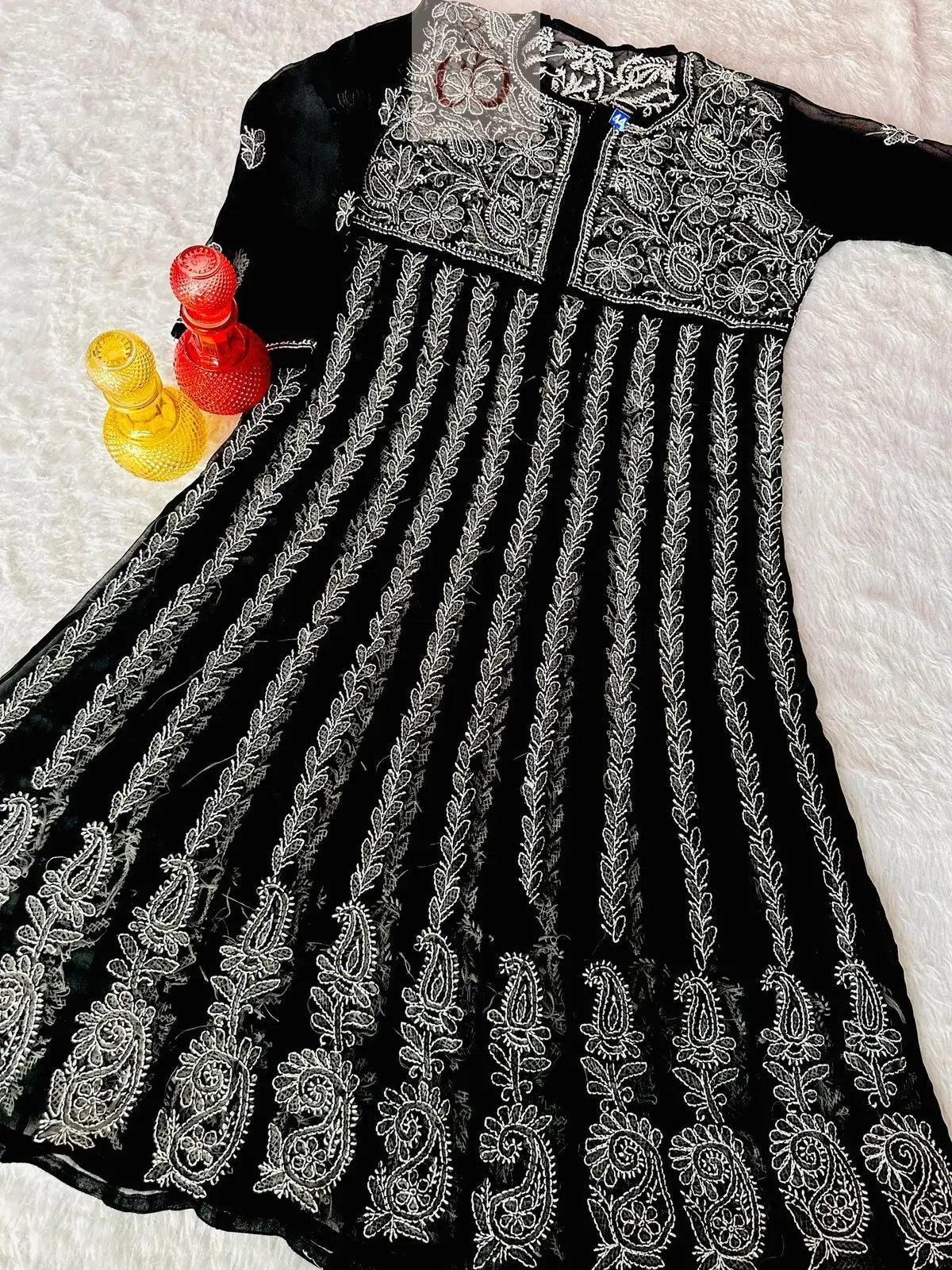 Yok Georgette’ Anarkali - chikankariofficial