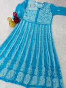 Yok Georgette’ Anarkali - chikankariofficial